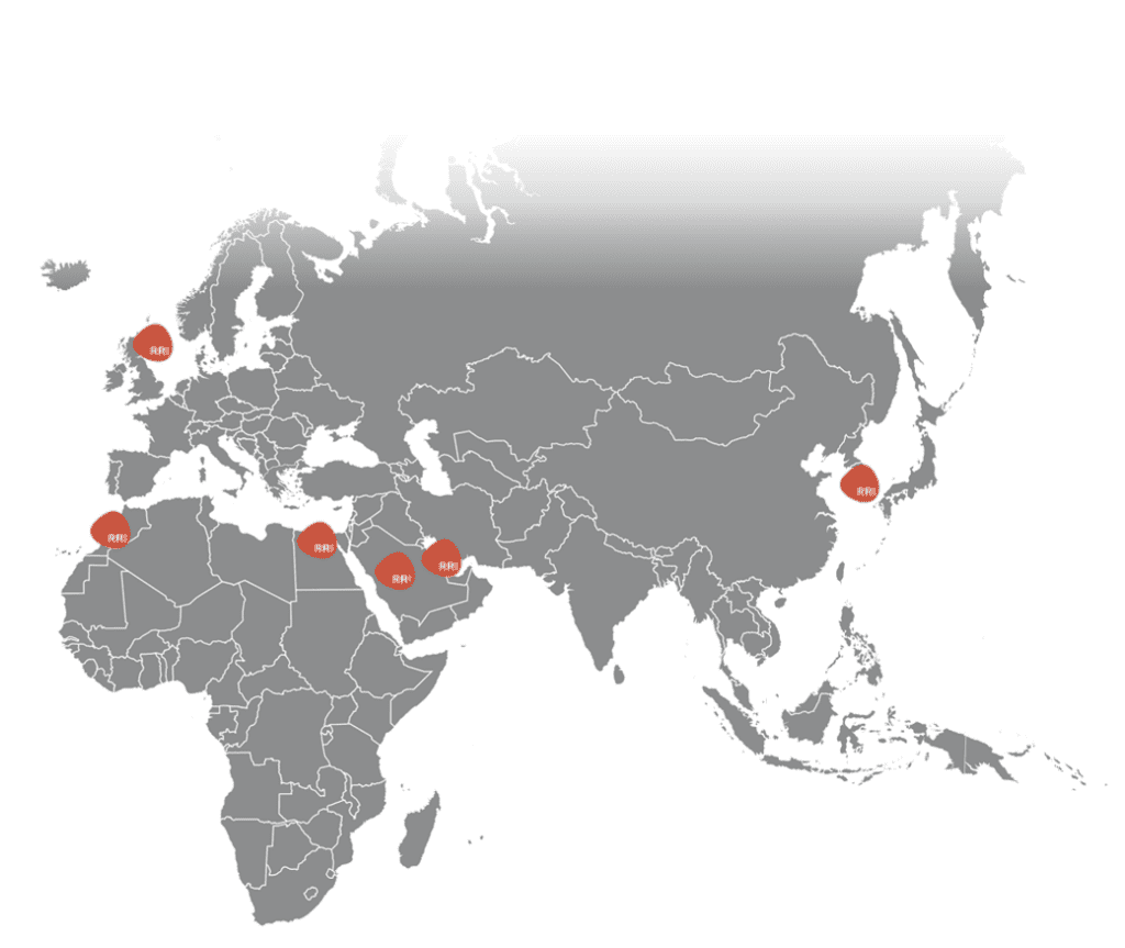 RRI world map