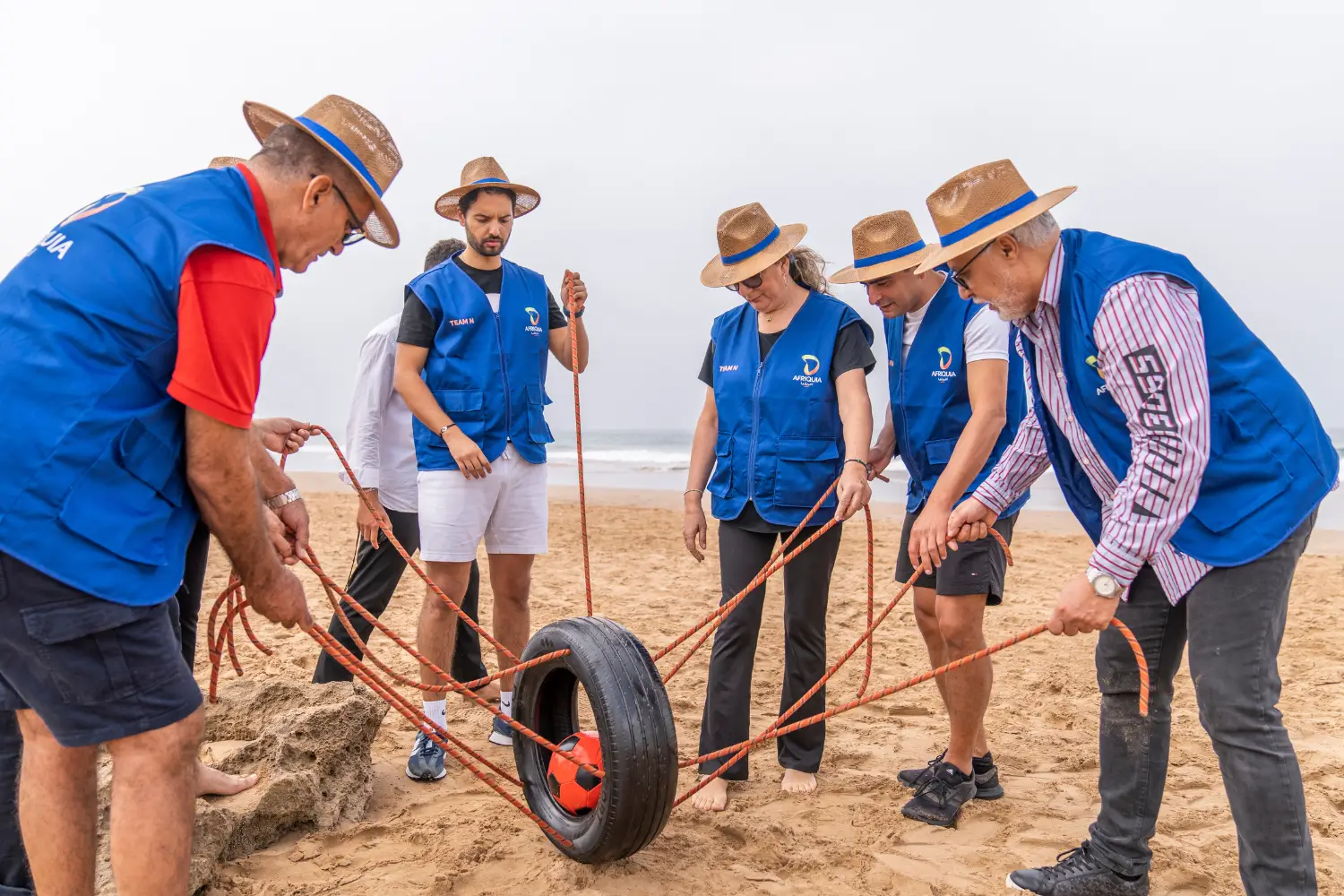 Color Conquerer team building activity